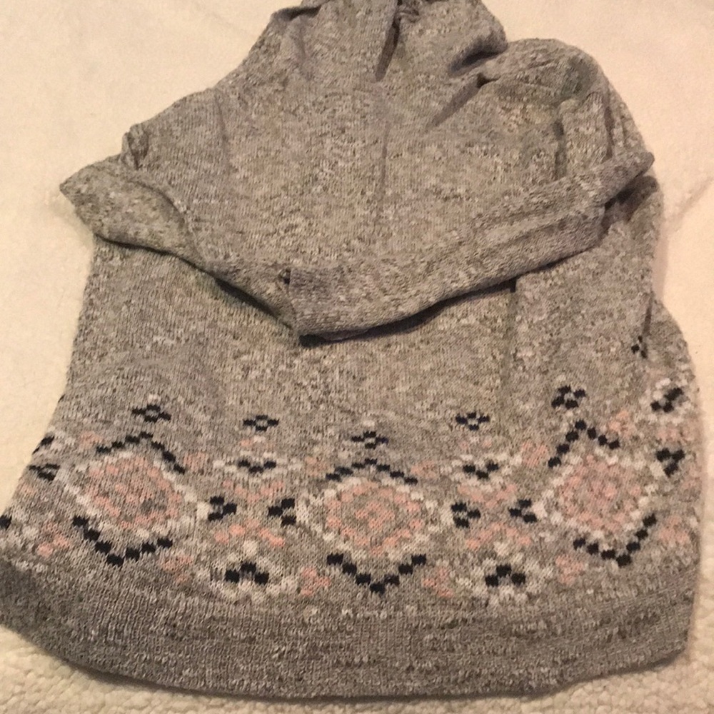Grey Patterned Cardigan - Picture 2 of 4